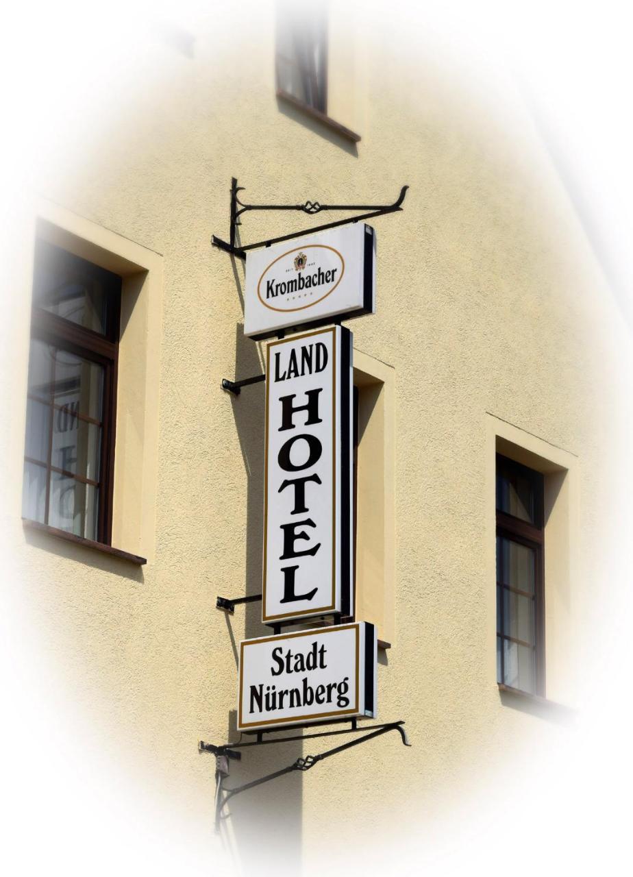 Landhotel Und Gasthof Stadt Nurnberg Ahlsdorf Eksteriør bilde